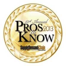Supply & Demand Chain Executive “Pros to Know” Award Winner